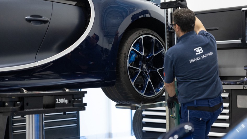 Bugatti London Aftersales-Zentrum