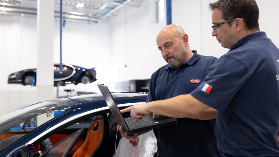 Bugatti London Aftersales-Zentrum