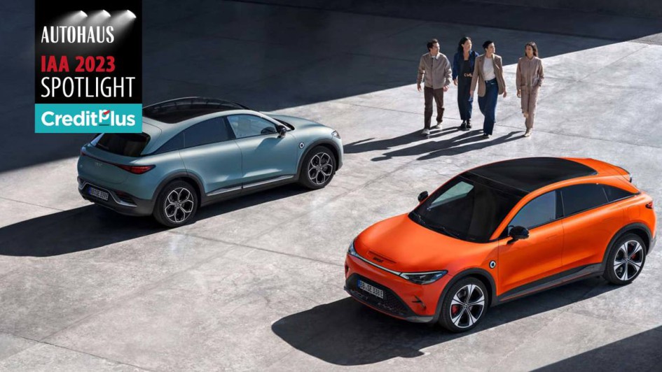 Smart #3 in grau und orange