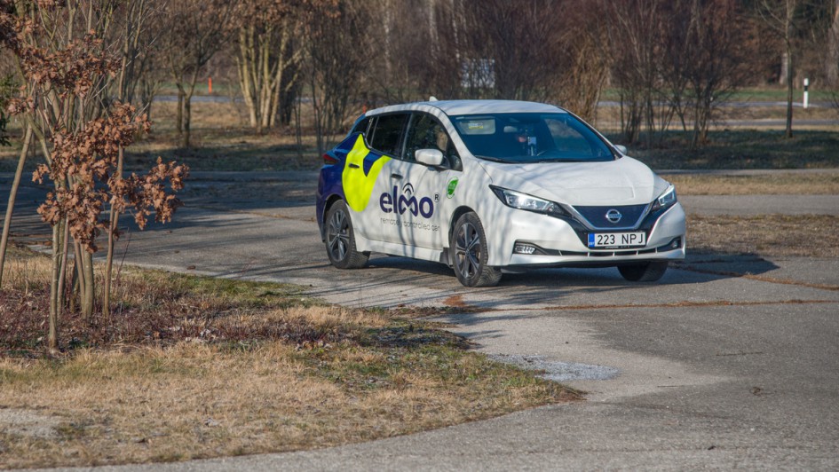 Der Nissan Leaf gehörte zu den ersten Modellen, welche die Esten fit machten fürs Telefahren