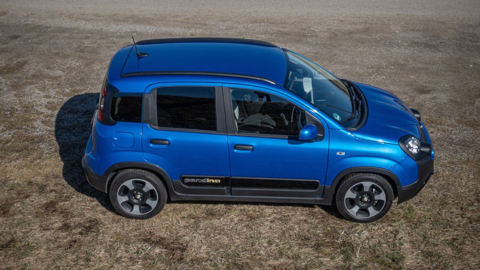 Fot schräg von oben vom Fiat Pandina