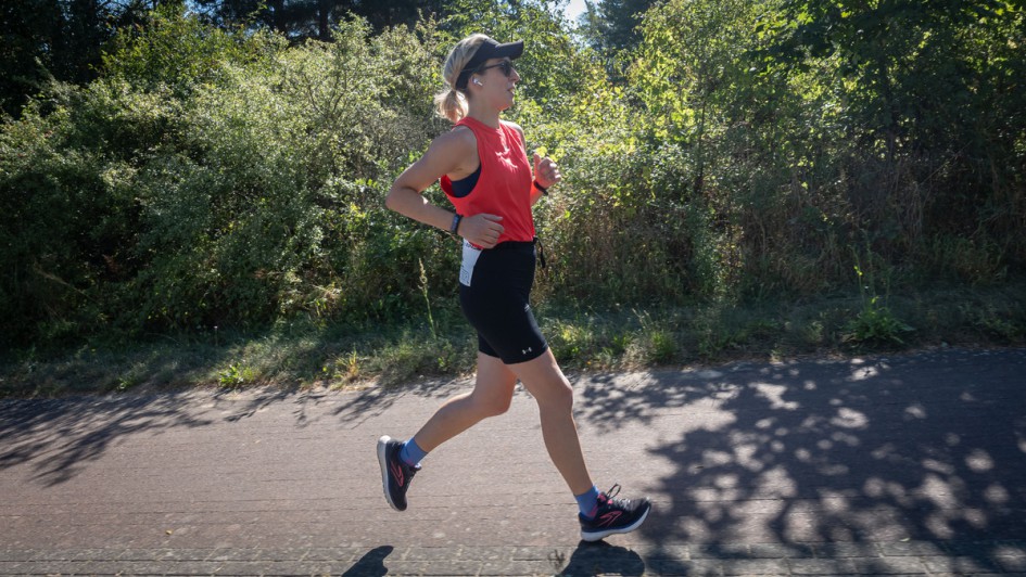 ALD und Leaseplan Run For Charity Victoria von Alkewitz beim Solo-Lauf