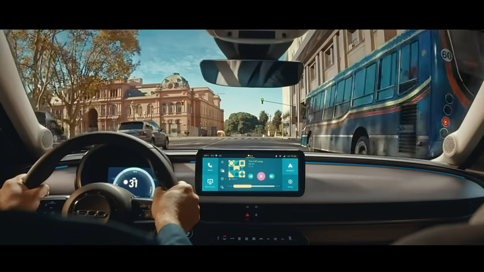 Fiat 600 Elektro im Youtube-Film "Open Doors"