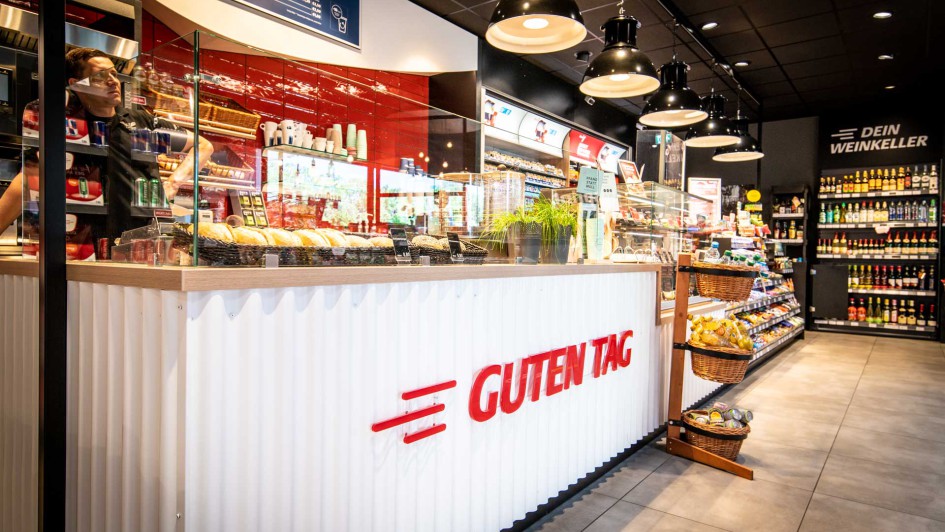 Sprint Tankstelle Willkommen