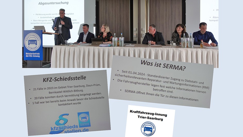 Hauptversammlung der Kraftfahrzeug-Innung Trier-Saarburg 2024