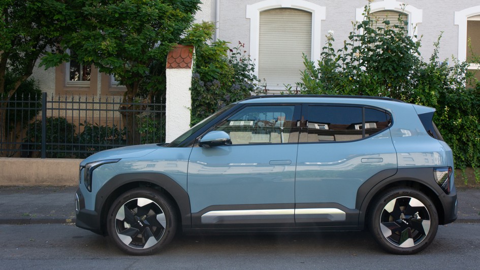 Kia EV2 Test (2026), Elektroauto, Seitenansicht