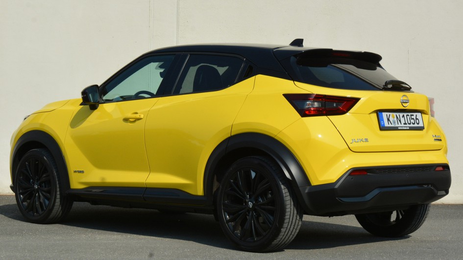 Nissan Juke Hybrid, Heck
