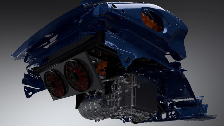 Porsche 911 Umbaupaket Electrogenic