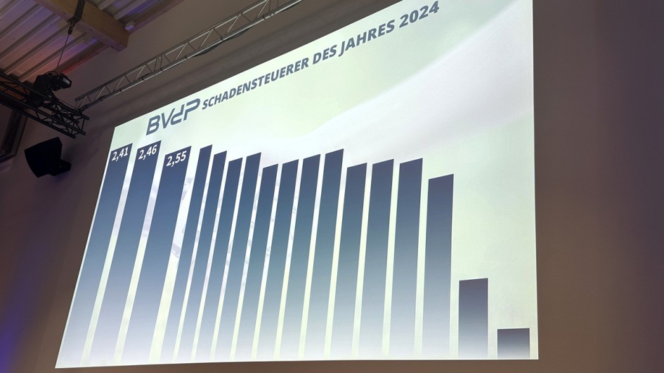 BVdP - Schadensteuerer des Jahres 2024