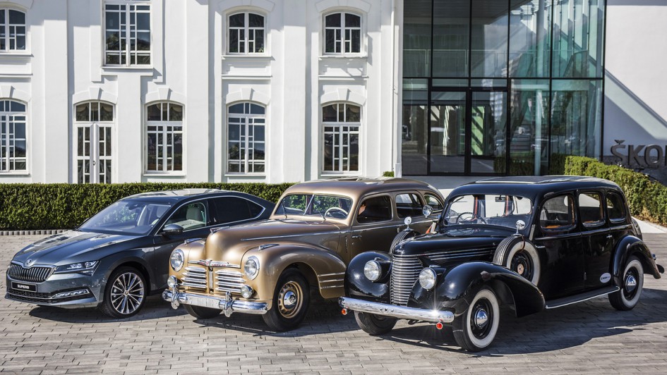 90 Jahre Skoda Superb