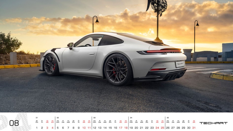 Techart-Kalender August 2024