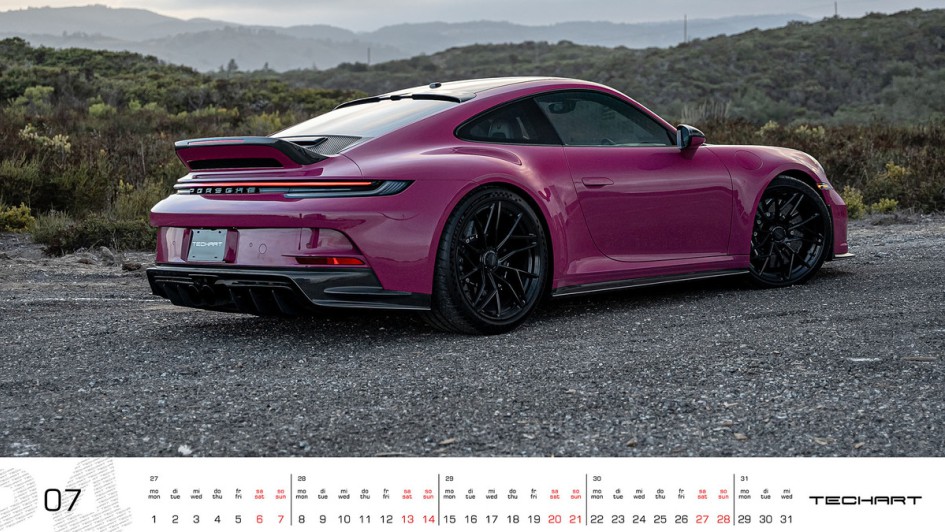Techart-Kalender Juli 2024