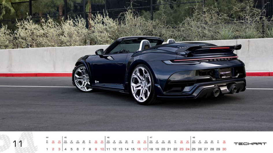 Techart-Kalender November 2024