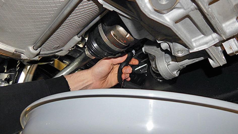 Kühlmitteltausch mit Texa VAS 531 011