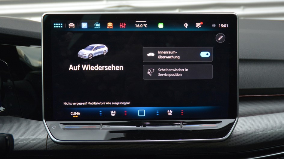 VW Golf Variant, Innenraum, Bildschirm, Touchscreen