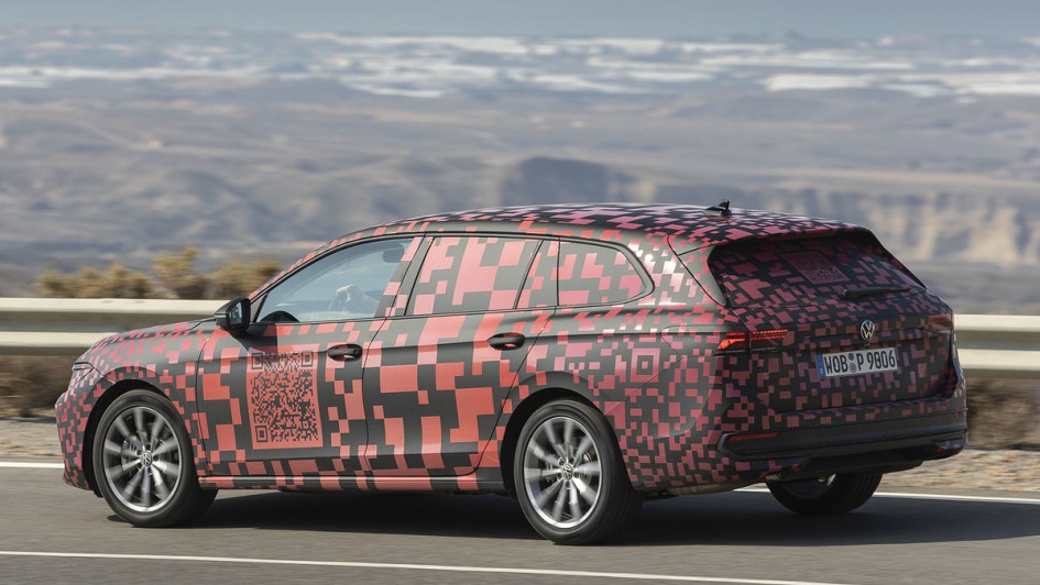 VW Passat 9. Generation - Erprobungsfahrt