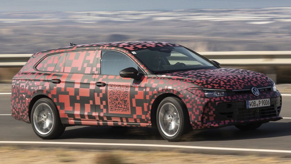 VW Passat 9. Generation - Erprobungsfahrt
