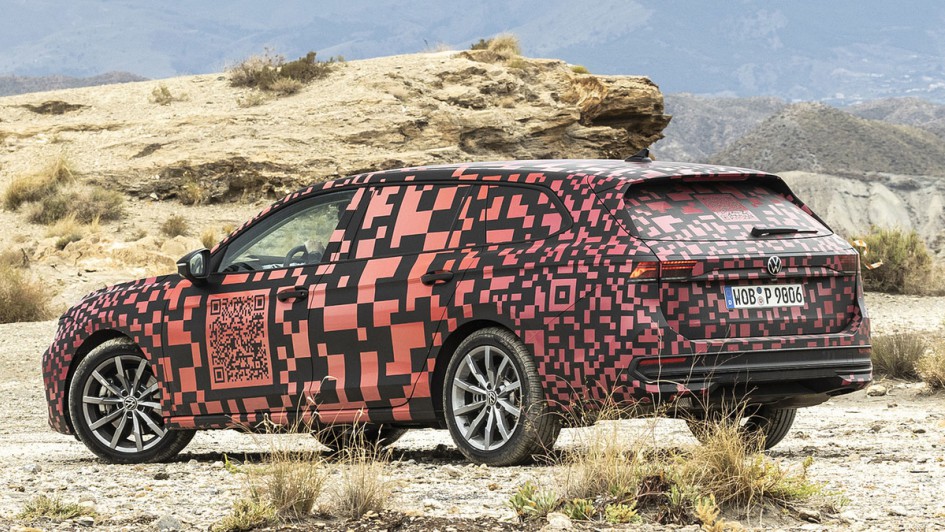 VW Passat 9. Generation - Erprobungsfahrt